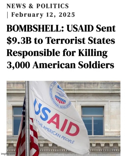 How obvious does it have to be to get DEMOCRATS to understand? | image tagged in terrorism,support,democrats,usaid,enemies,within | made w/ Imgflip meme maker