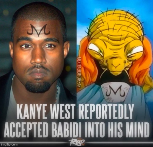 Yooo it all makes sense now, he’s Majin Ye | made w/ Imgflip meme maker