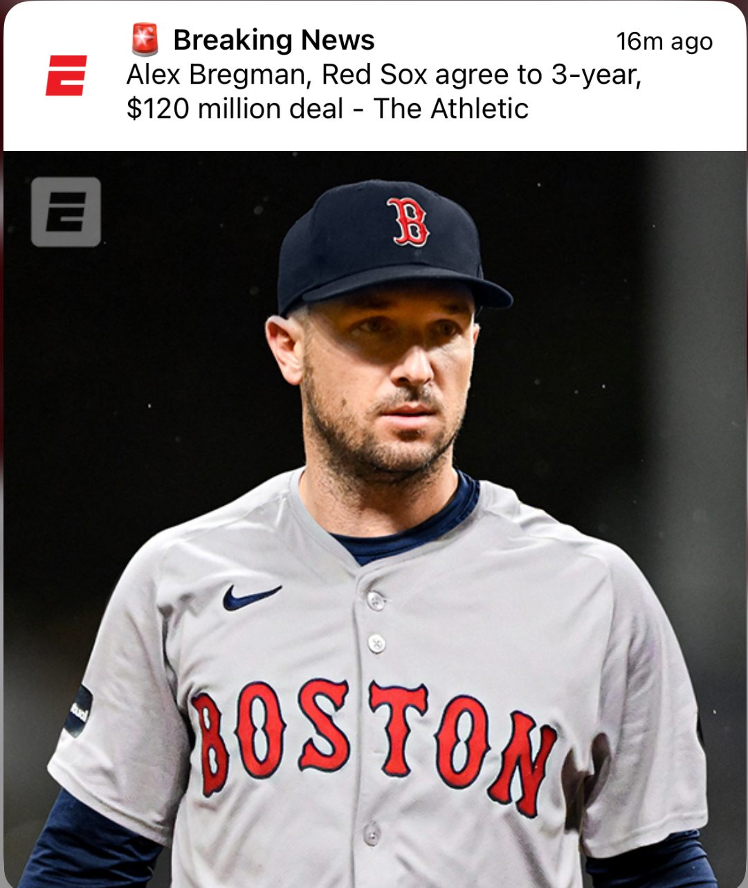 Bregman Red Sox Blank Meme Template