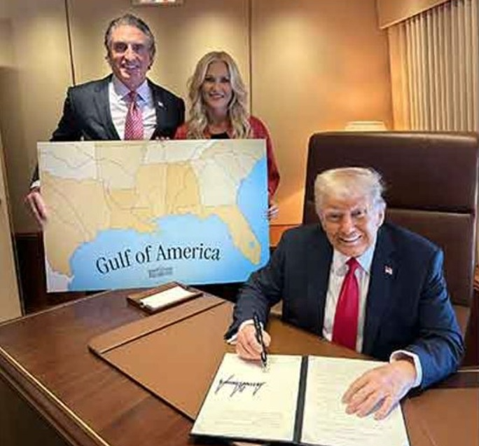 High Quality Gulf of America Blank Meme Template