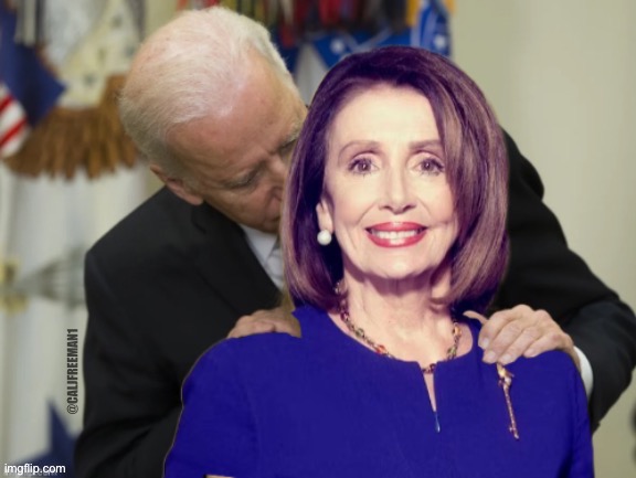 Love making the Biden sniff memes,,, | @CALJFREEMAN1 | image tagged in nancy pelosi,pelosi,nancy pelosi wtf,maga,joe biden,creepy joe biden | made w/ Imgflip meme maker