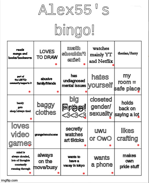 Mining too | image tagged in alex55's bingo | made w/ Imgflip meme maker