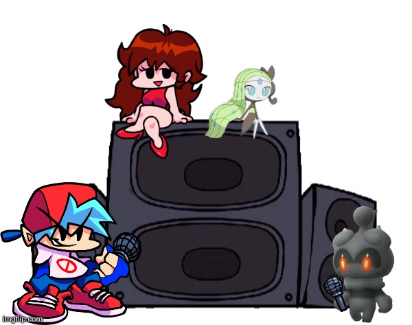 EOFNF: Boyfriends and Girlfriends.mp3 | image tagged in eofnf,kage and melody,kage,melody | made w/ Imgflip meme maker