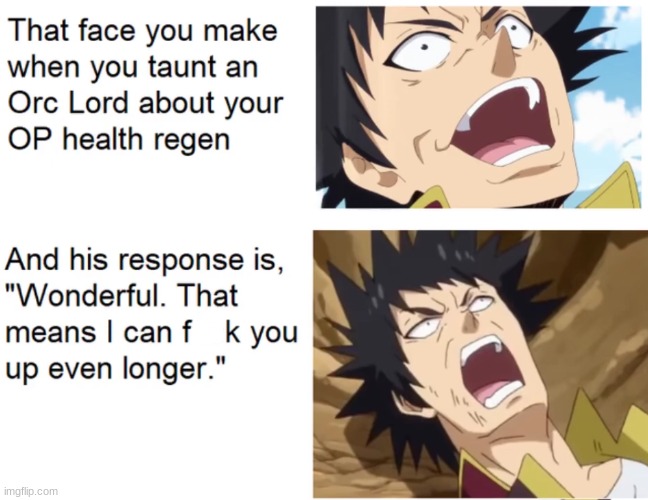 image tagged in that time i got reincarnated as a slime,shogo | made w/ Imgflip meme maker