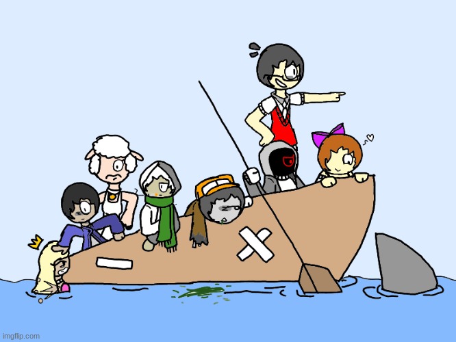 sillies looking for treasure | image tagged in drawings,memes,ocs | made w/ Imgflip meme maker