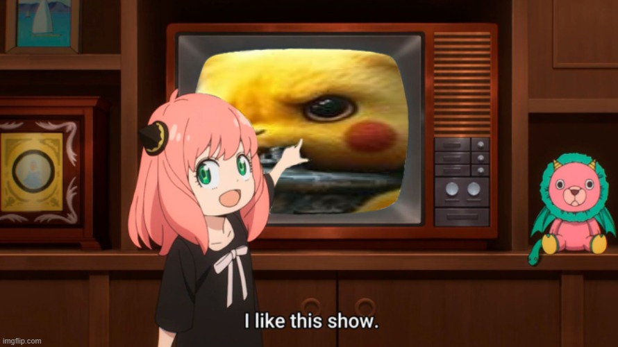 anya like pikagun | image tagged in pokemon,anya forger,spy x family,anime,funny memes,top gun | made w/ Imgflip meme maker