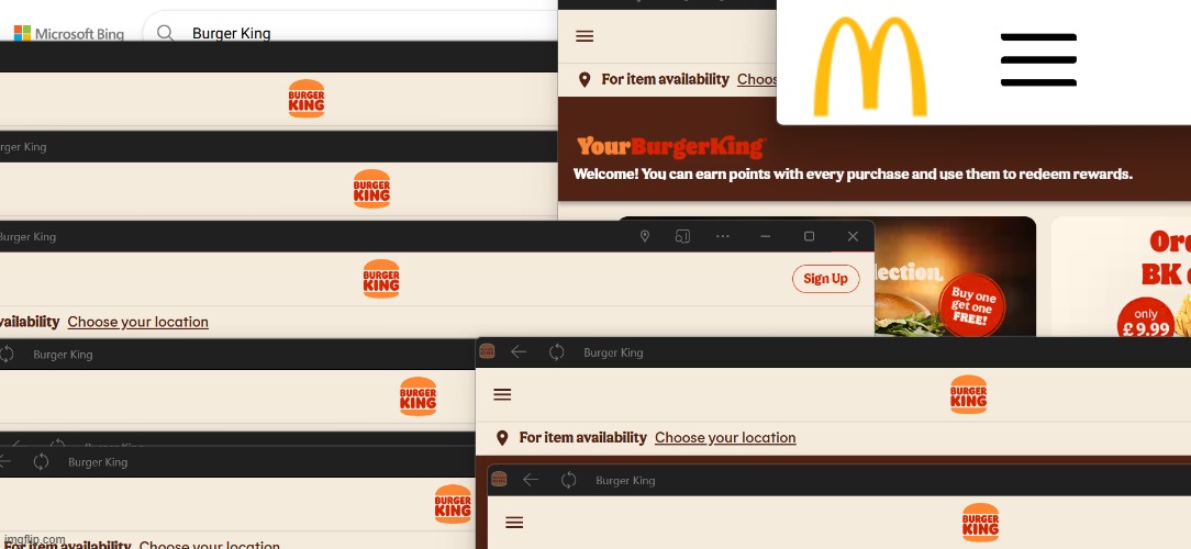 what happened to my computer | image tagged in burger king wants me | made w/ Imgflip meme maker