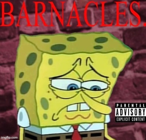 Barnacles damn | image tagged in barnacles damn | made w/ Imgflip meme maker