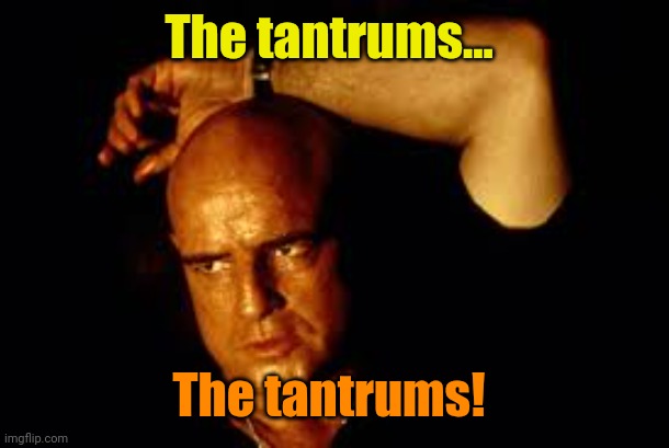 Marlon Brando | The tantrums... The tantrums! | image tagged in marlon brando | made w/ Imgflip meme maker