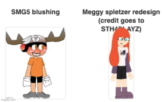 hollup! | image tagged in memes,funny,smg4,fanlore,smg5,meggy | made w/ Imgflip meme maker