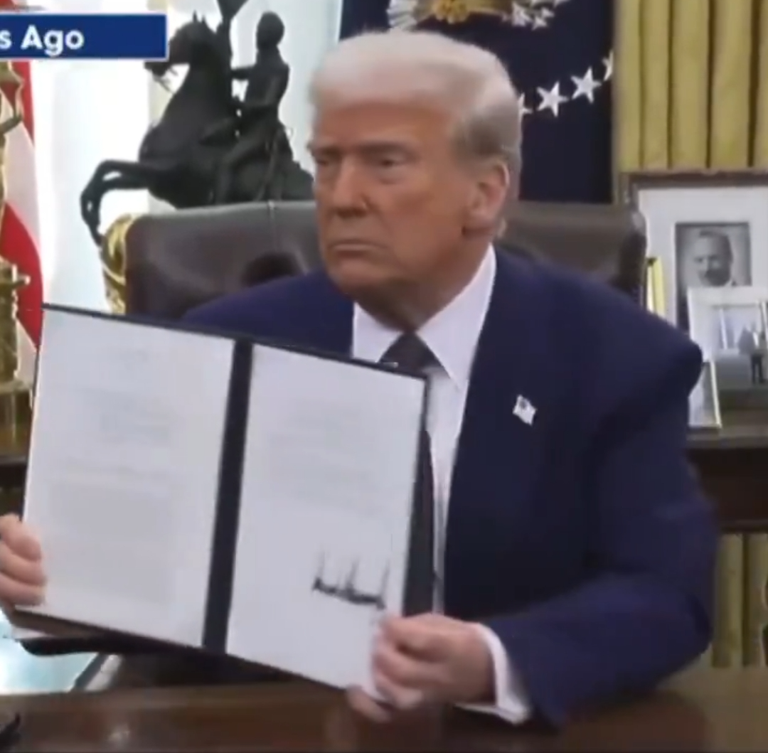 Trump eyes Blank Meme Template