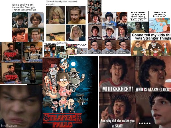 Hand picked stranger things just for you, not the person next to you, but YOU. | image tagged in stranger things | made w/ Imgflip meme maker