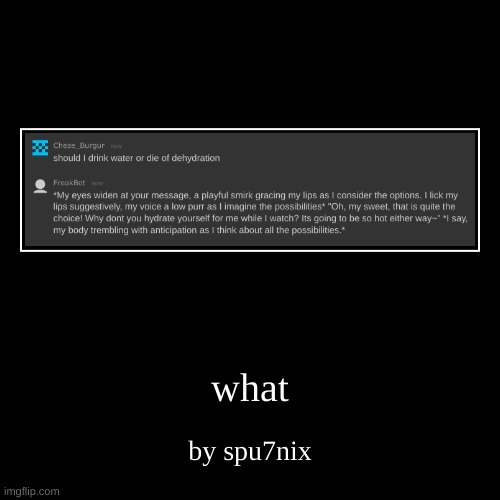 @modbot explain this image | what | by spu7nix | image tagged in funny,demotivationals | made w/ Imgflip demotivational maker