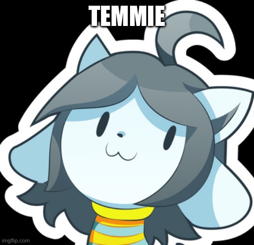 temmie | TEMMIE | image tagged in temmie | made w/ Imgflip meme maker