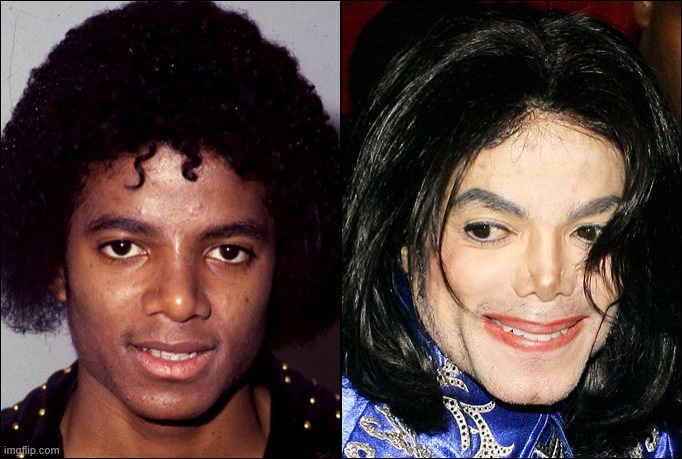 image tagged in michael jackson transracial | made w/ Imgflip meme maker