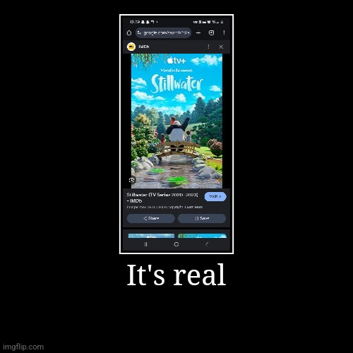 This is before 2024, when the ai trend is popular. | It's real | | image tagged in funny,demotivationals,still water | made w/ Imgflip demotivational maker