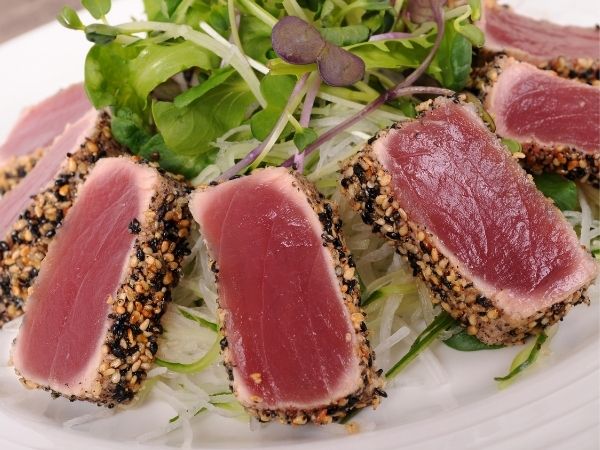 High Quality Seared tuna Blank Meme Template