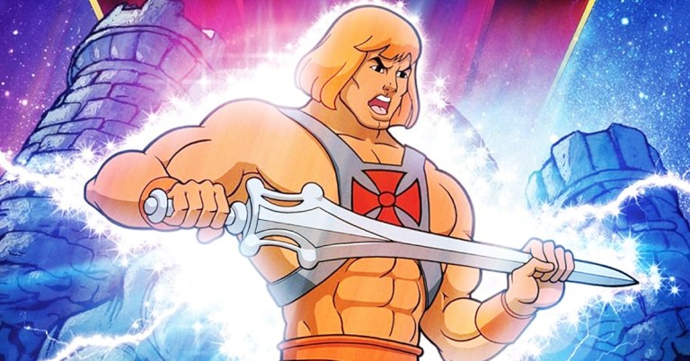 He-Man power sword Blank Meme Template