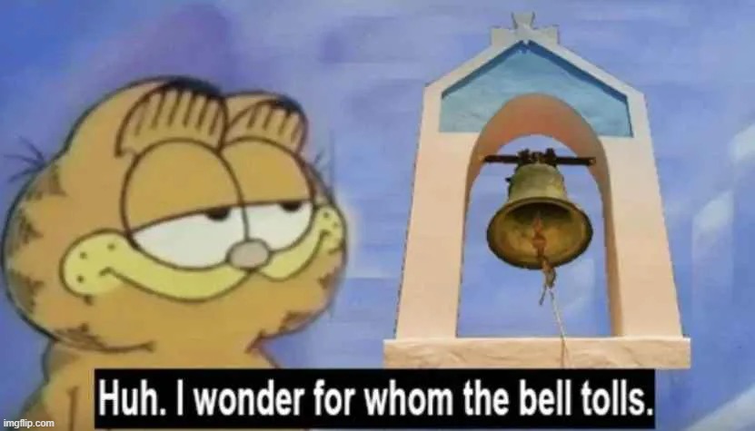 image tagged in funny,meme,garfield,metal | made w/ Imgflip meme maker