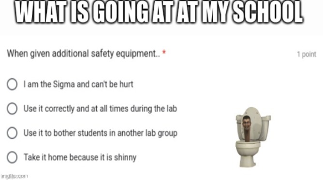 This is my science teacher (am I cooked) | image tagged in skibidi toilet sucks,sigma,school,teacher,wierd | made w/ Imgflip meme maker