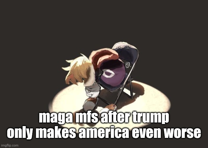 rayman depression | maga mfs after trump only makes america even worse | image tagged in rayman depression | made w/ Imgflip meme maker