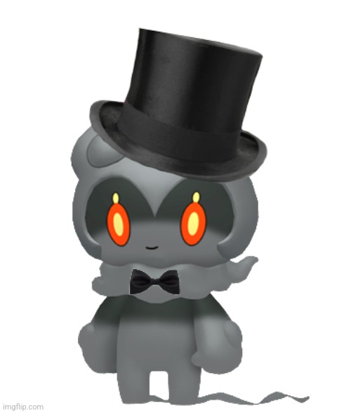 Kage with a top hat and bowtie.mp3 | image tagged in kage | made w/ Imgflip meme maker