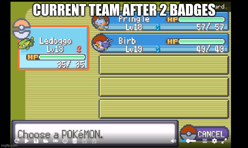 CURRENT TEAM AFTER 2 BADGES | made w/ Imgflip meme maker