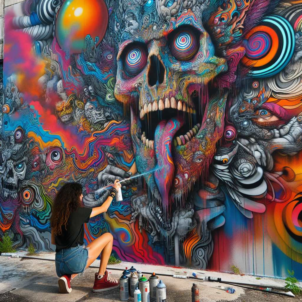 graffiti artist Blank Meme Template