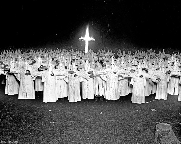 KKK religion | image tagged in kkk religion | made w/ Imgflip meme maker