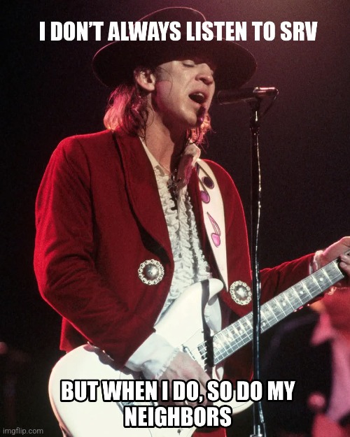 SRV | image tagged in guitar | made w/ Imgflip meme maker