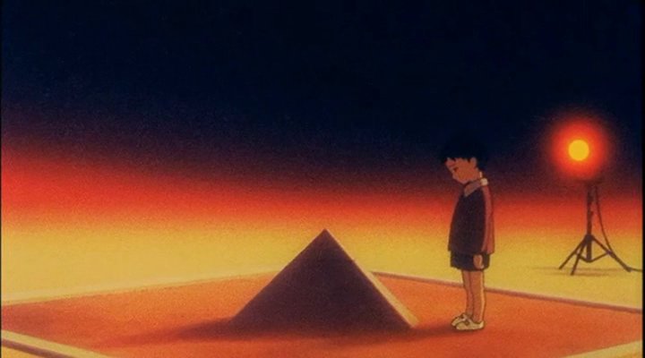 High Quality Shinji EoE Sandbox pyramid Blank Meme Template