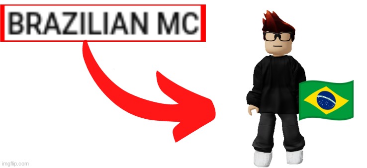 Saw that word on my YouTube recommended page so i made this. | image tagged in mc,name soundalikes,brazil,brazilian,brazilian mc,youtube | made w/ Imgflip meme maker