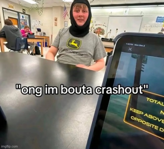 Crashout | image tagged in gifs,memes,funny,shitpost,msmg,white kid | made w/ Imgflip meme maker