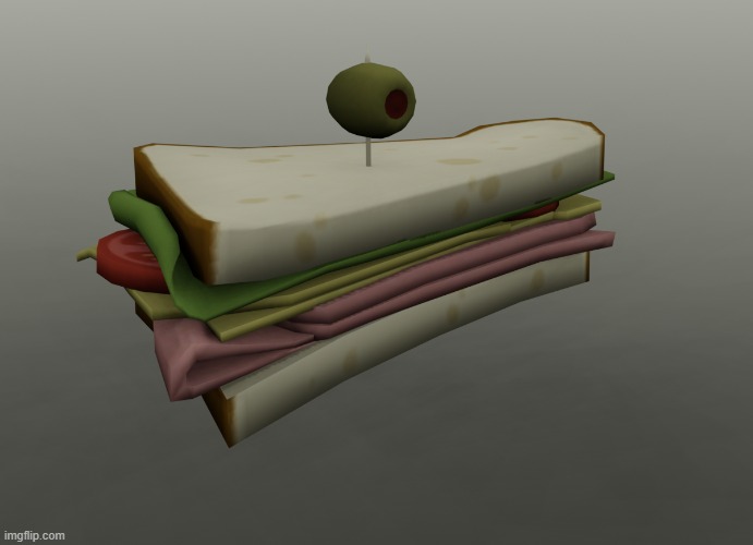sandvich render. | made w/ Imgflip meme maker