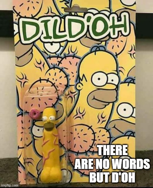 Homer Your Pleasure | THERE ARE NO WORDS BUT D'OH | image tagged in sex jokes | made w/ Imgflip meme maker