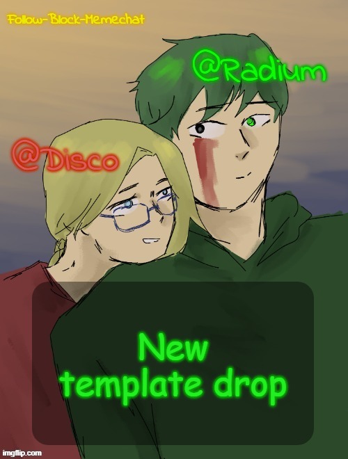 RadiuMC Valentines temp | New template drop | image tagged in radiumc valentines temp | made w/ Imgflip meme maker