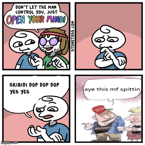 image tagged in stonetoss | made w/ Imgflip meme maker