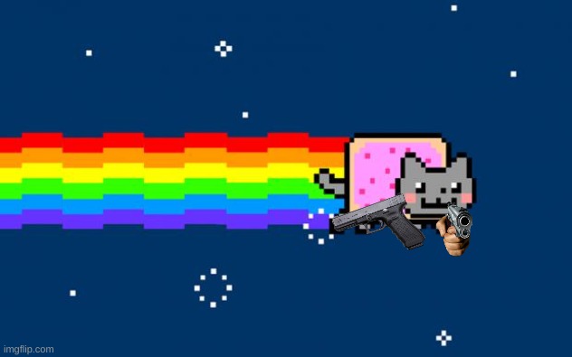 Nyan Cat | image tagged in nyan cat | made w/ Imgflip meme maker