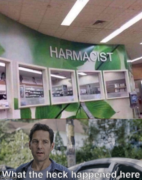 Good branding | image tagged in antman what the heck happened here,pharmacy,stupid signs | made w/ Imgflip meme maker