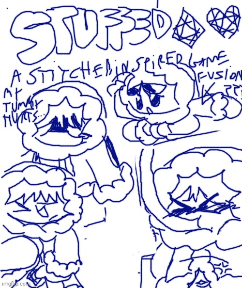 Stuffed : a Stitched inspired Game + a Popo & Nana Fusion?!?!? OMFG!!!(Not Real BTW) | image tagged in ice climbers,stuffed,fusion | made w/ Imgflip meme maker