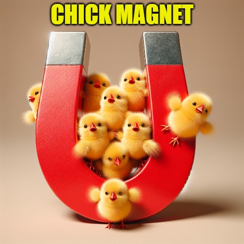 CHICK MAGNET | made w/ Imgflip meme maker