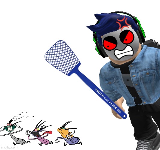 Blook and the Cockroaches.mp3 | image tagged in blook,oggy and the cockroaches | made w/ Imgflip meme maker