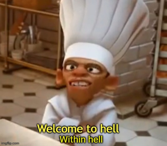 Welcome To Hell | Within hell | image tagged in welcome to hell | made w/ Imgflip meme maker