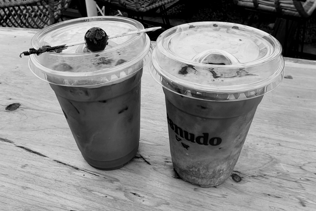Coffee for Two. (Two Brothers.) Blank Meme Template