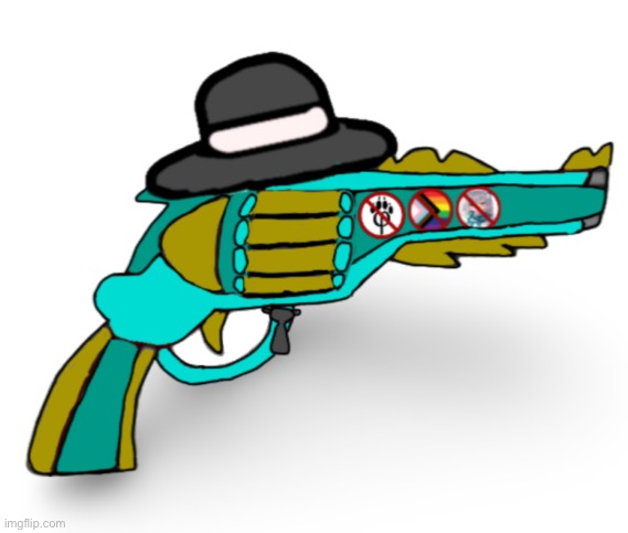 EPIQUE GUN | image tagged in epique,guns,drawing,anti cringe,art,gun | made w/ Imgflip meme maker