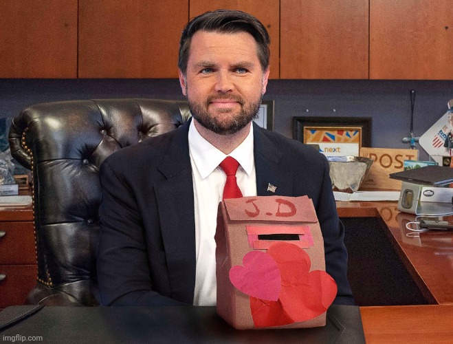 https://theonion.com/jd-vance-sets-out-little-heart-covered-mailbox-on-desk-just-in-case/ | made w/ Imgflip meme maker