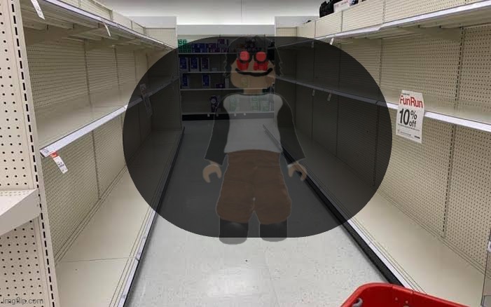 Meng cho.exe sighting | image tagged in empty aisle | made w/ Imgflip meme maker