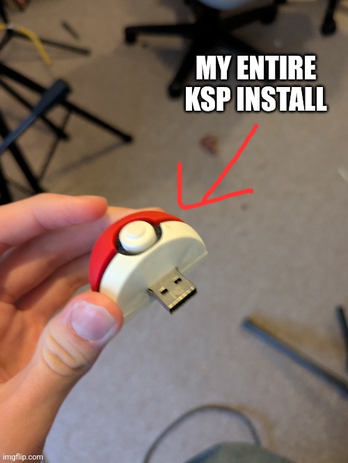 MY ENTIRE KSP INSTALL | made w/ Imgflip meme maker