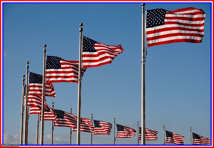 AMERICAN FLAG FIELD - USA | image tagged in american flag field - usa | made w/ Imgflip meme maker