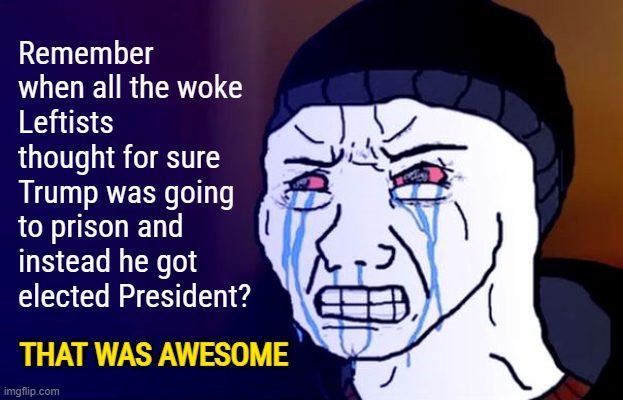 Cry harder, Snowflakes. CRY HARDER. | image tagged in maga,donald trump | made w/ Imgflip meme maker